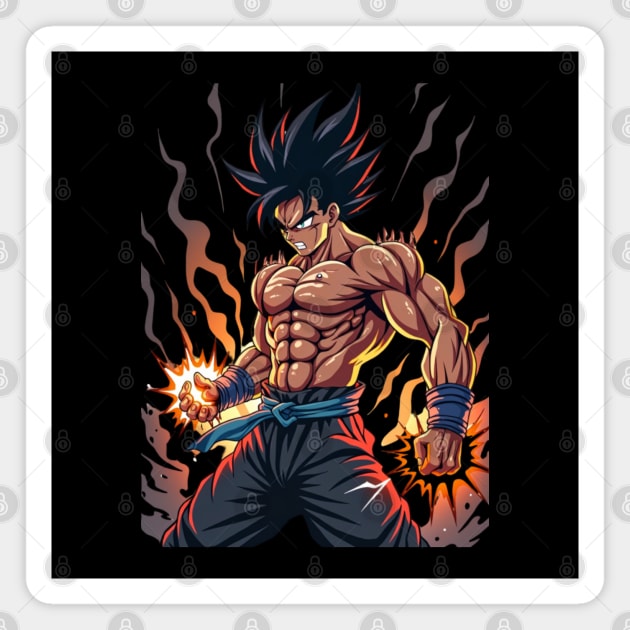Warrior's Awakening: Forge Your Destiny Magnet by Steve